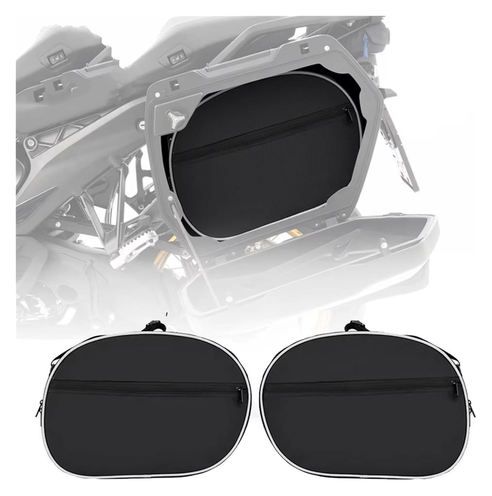 Moto Paraurti Borsa per BMW per R1300GS per R 1300 per GS 2023 2024 Moto Bagagli Sella Valigie Kit Attrezzi Interni Valigia Laterale Borsa(2pcs Side Bags)