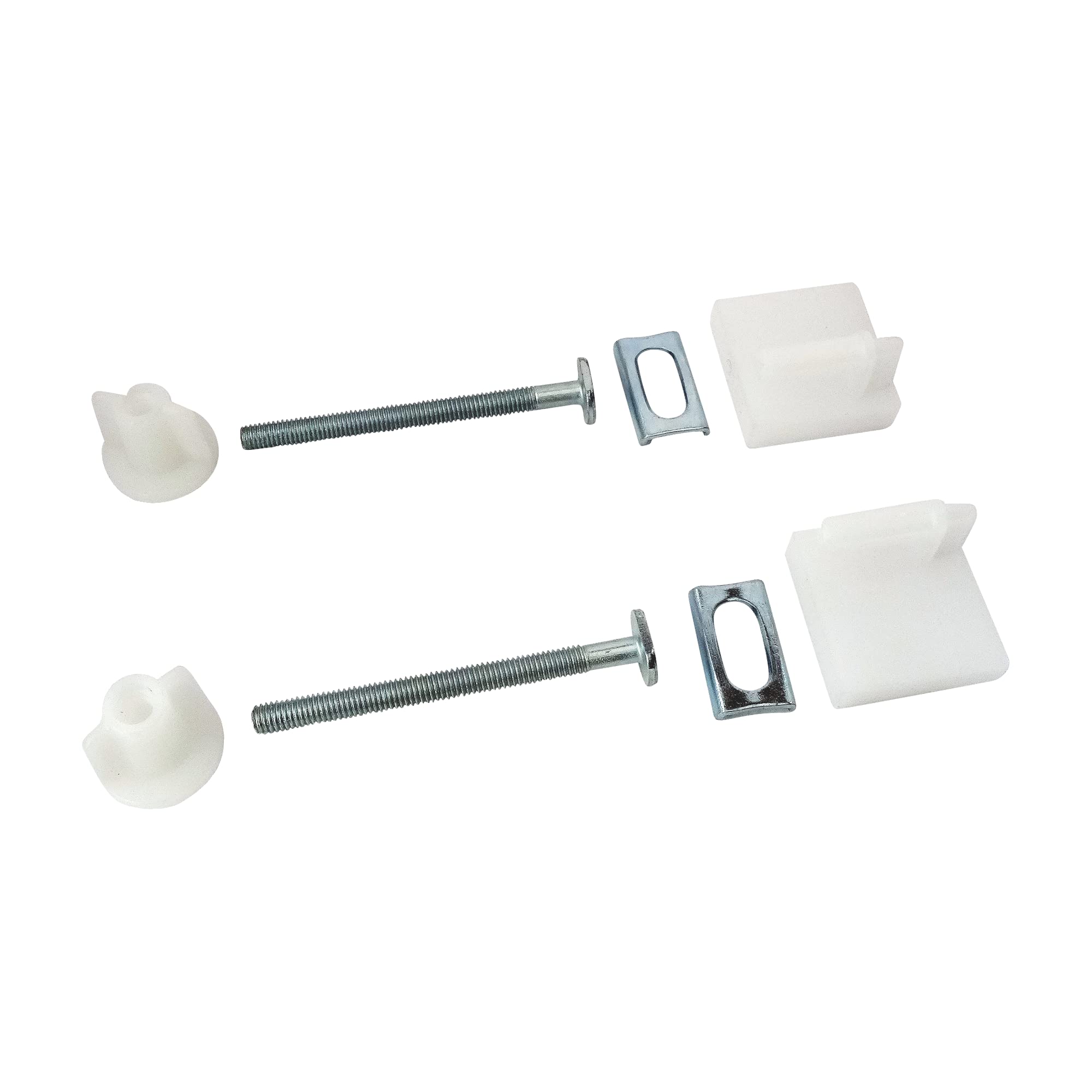 Fixation Abattant WC Somatherm - Kit Complet 75mm en Métal