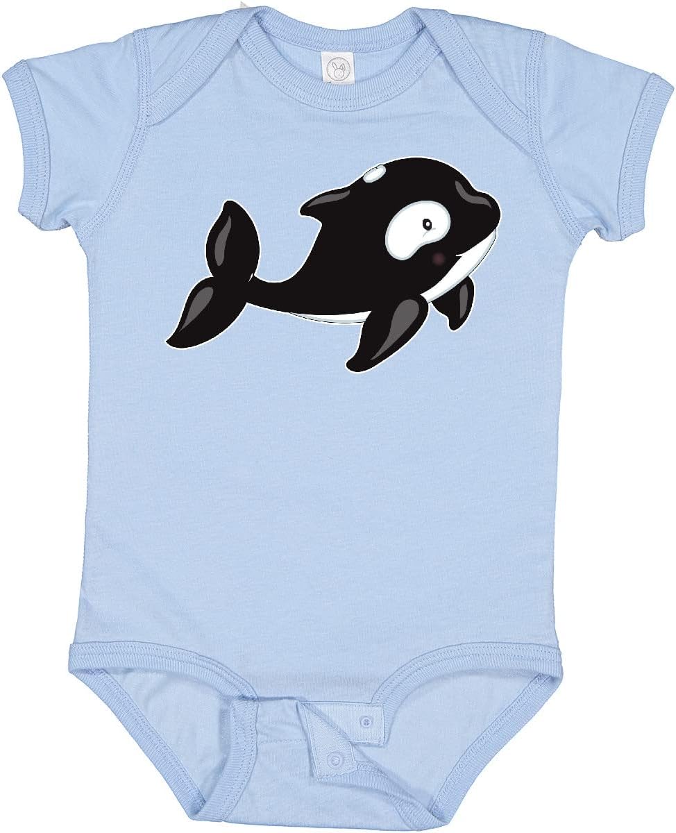 inktastic Cute Baby Orca Baby Bodysuit