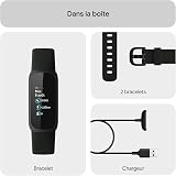 Google Fitbit Inspire 3 Activity Tracker with 6-months Premium Membership Included, up to 10 days battery life and Daily Readiness Score, Black/Midnight Zen - 8