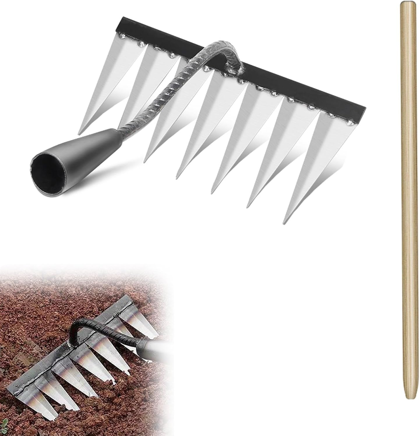 純銀 スズラン透かし シーフード フォーク 純銀 スズラン透かし