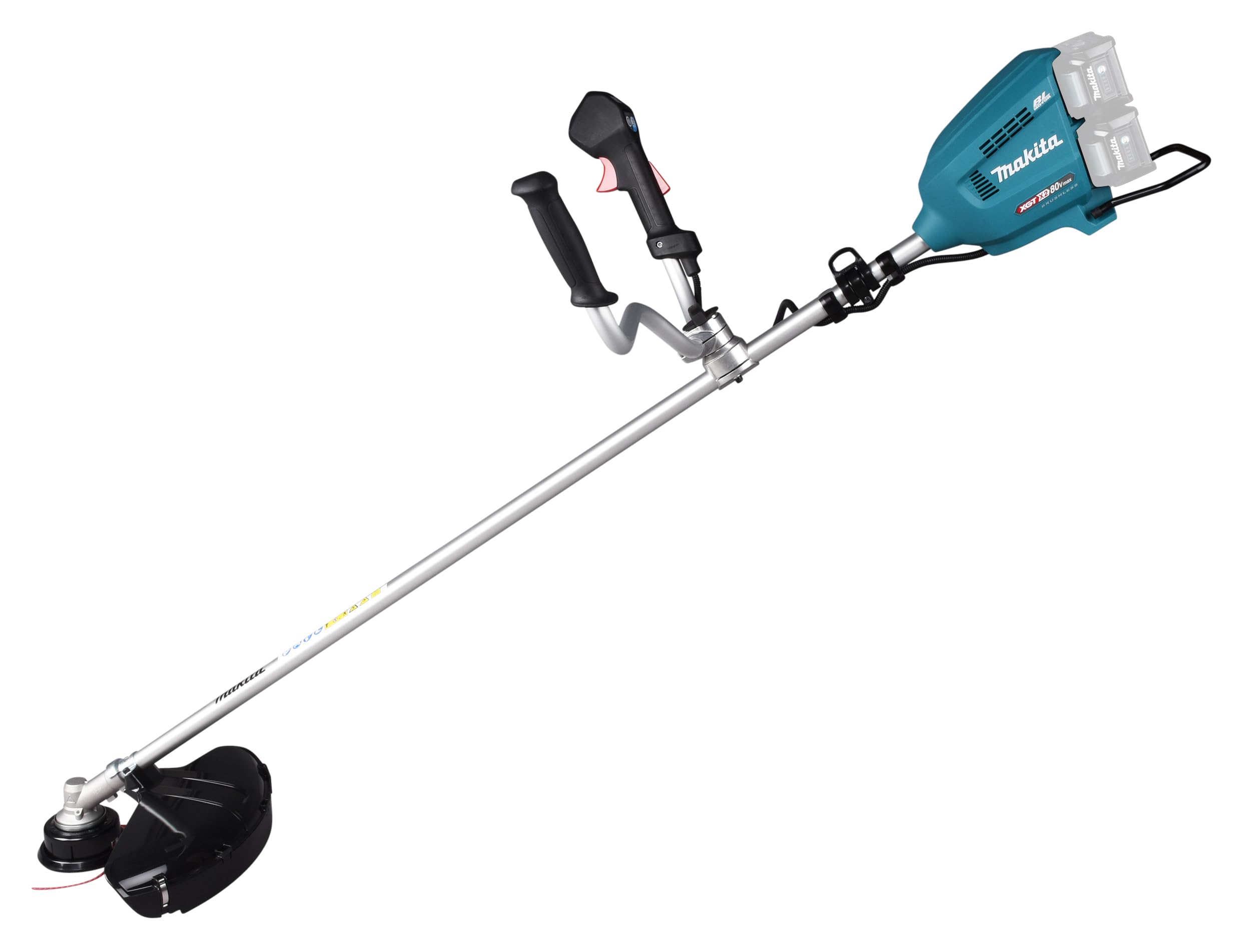 Makita UR012GZ06 - Decespugliatore a batteria, 2 x 40 V max. (senza batterie, senza caricatore)