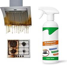 Multipurpose Kitchen Cleaner Spray for Oil & Grease, Heavy Duty Stain Remover, Phosphate Free Formula, 500 ml