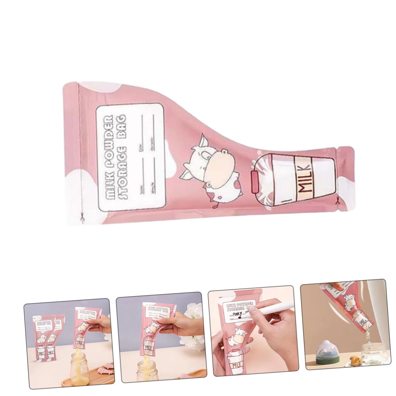 Levemolo Milk Powder Storage Bag 30pcs Milk Baby Milk Powder Sealing Bags Toddler Accessory