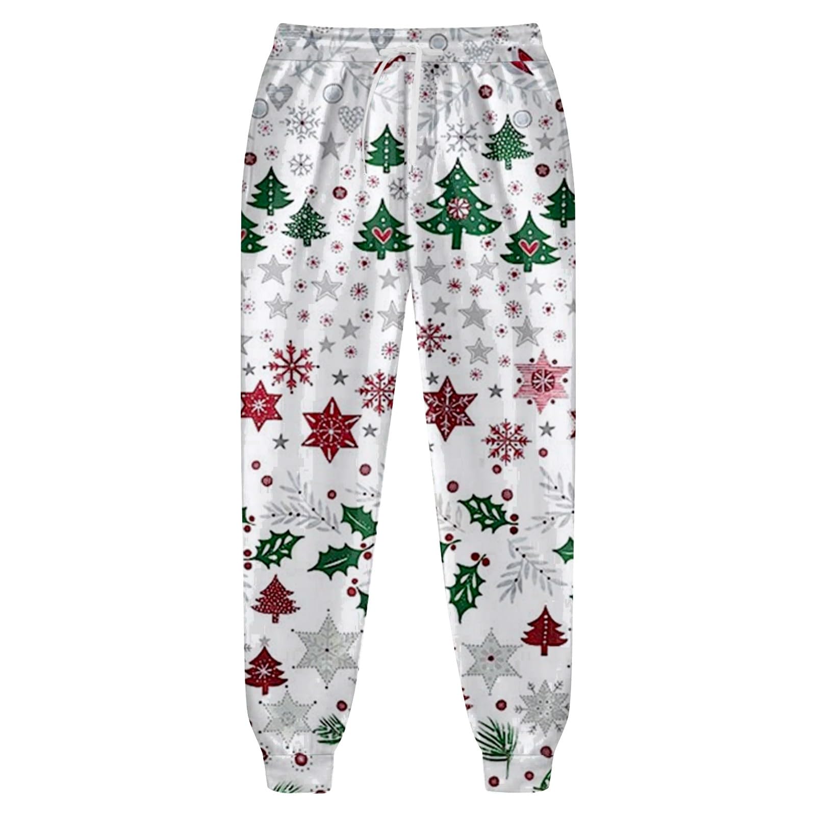 Conjunto de 2 piezas de Navidad para hombre, divertidos trajes de copo de nieve y renos, sudadera de manga larga con capucha y pantalones deportivos, conjuntos de correr, para vacaciones, deportes