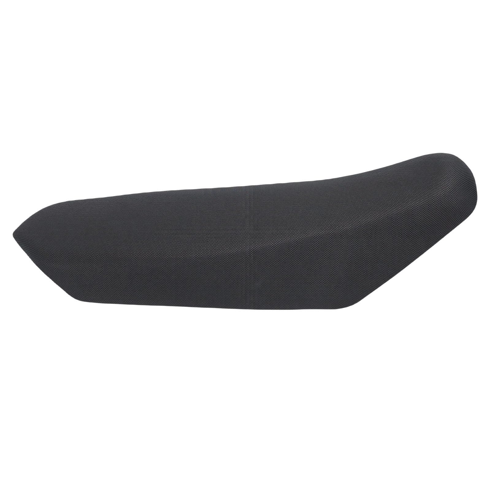 PU Leather Motorcycle Seat Cushion High Durability Black