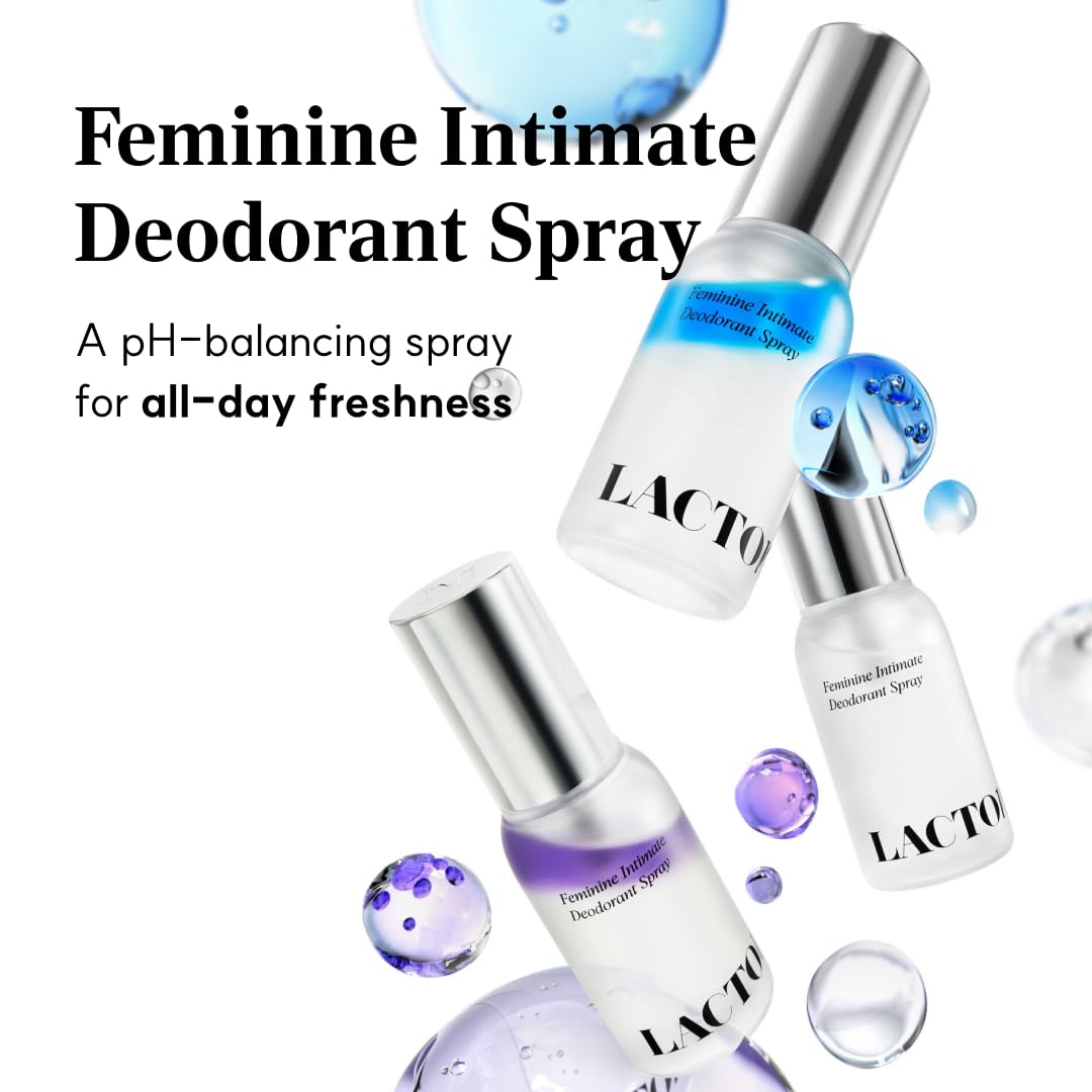 LACTOMEDI Feminine Foaming Wash & Intimate Deodorant Spray Sweet Berry