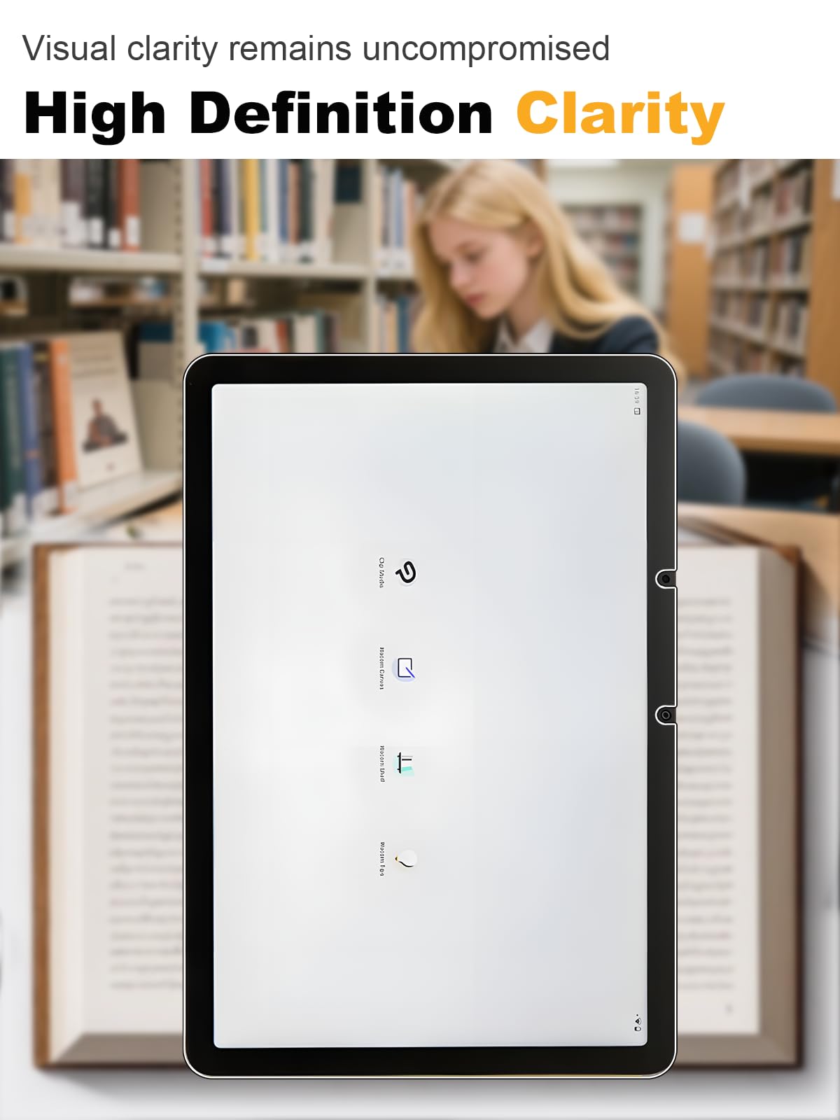 2 sztuki folii ochronnej na ekran do Wacom MovinkPad 11 11,45 cala (najnowsze 2026), folia PET, odporna na zarysowania, HD Ultra, antyodblaskowa, 2 sztuki