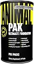 Animal Pak - Convenient Multivitamin for Men & Women Daily All-in-One Vitamin & Supplement Pack - Zinc, Vitamins C, B, D, Amino Acids, and Immune Support - Sports Nutrition Performance - 44 Count