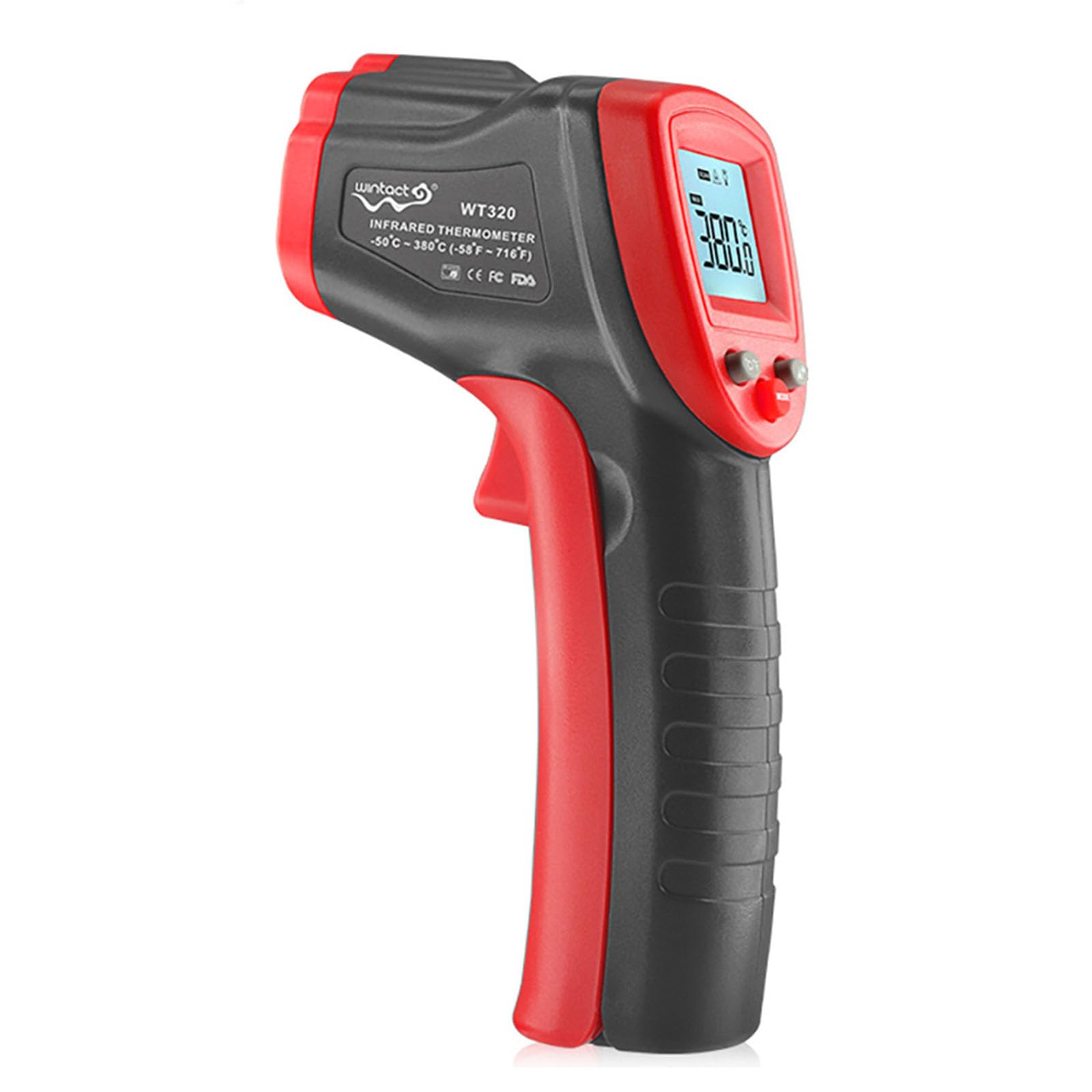 Kalttoy Wt320 Has A Label In Digital Temperature Measurement Tool Thermometers For Industrial 50 To 380℃ Handheld Temp Reader With Backlit Auto Off Accurate Temperature Measurement