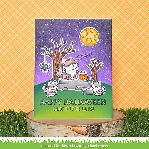 Lawn Fawn - Wild Wolves - Stamps and Dies - 2 Item Bundle image 5