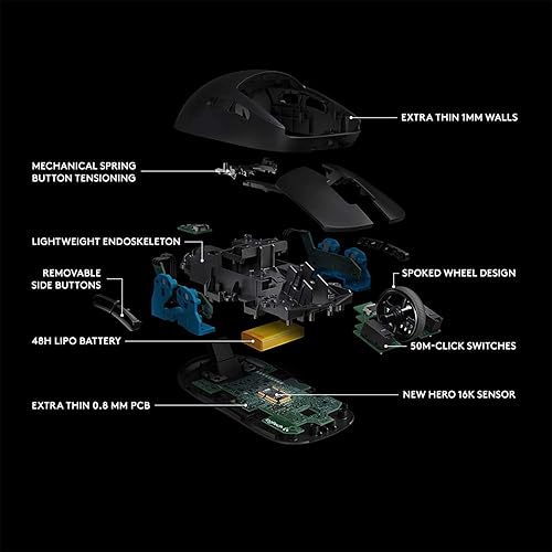 Miniatura 5 de Logitech G Mouse inalámbrico profesional para juegos - Edición Shroud