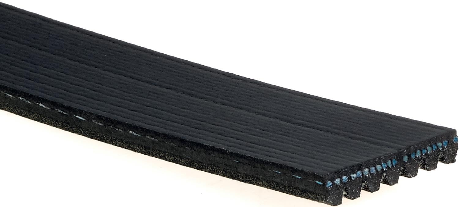 ACDelco Gold 7K690 Standard V-Ribbed Serpentine Belt,Black