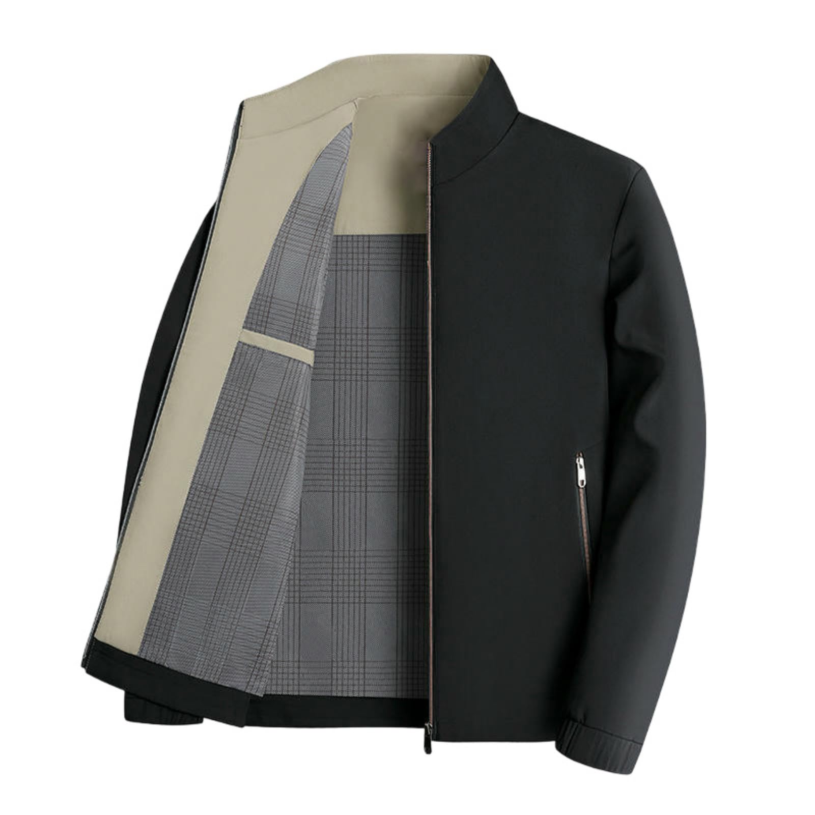 Giacca da uomo primavera autunno business casual colletto alto