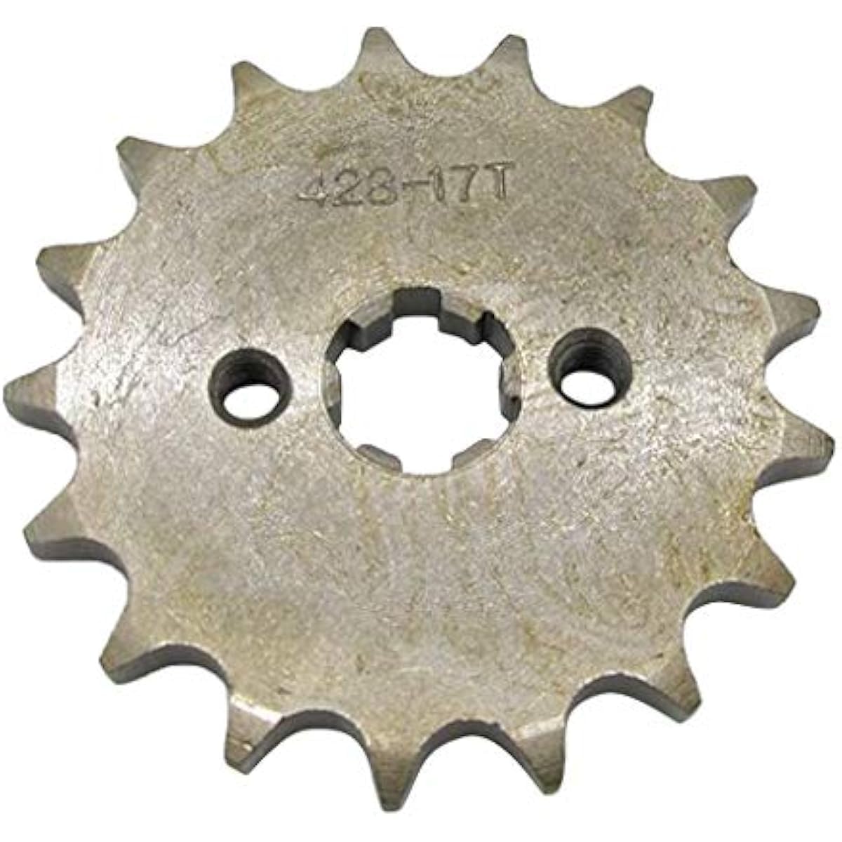Jojomis Pignone per motore anteriore resistente, 428 17 denti, 17 mm, per pit bike da 50/70/110/125/150 cc Pit Dirt Bike, ATV, Quad