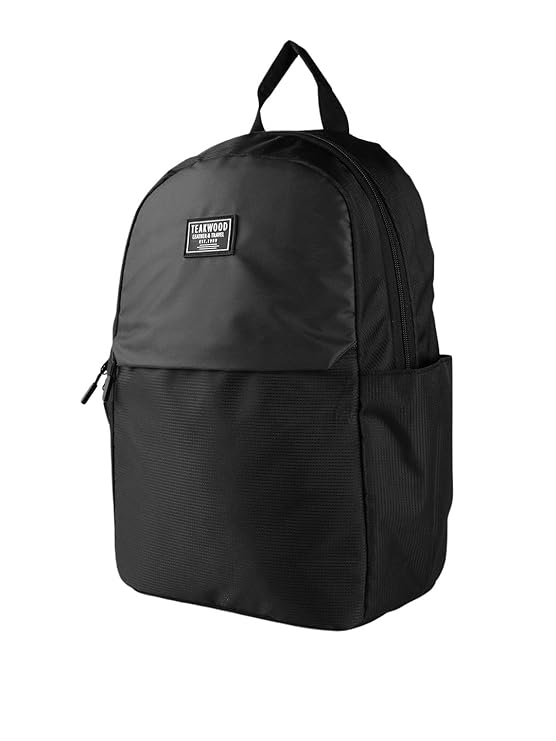 Teakwood Unisex Backpack with 15 inch Laptop Compartment & Water Resistance