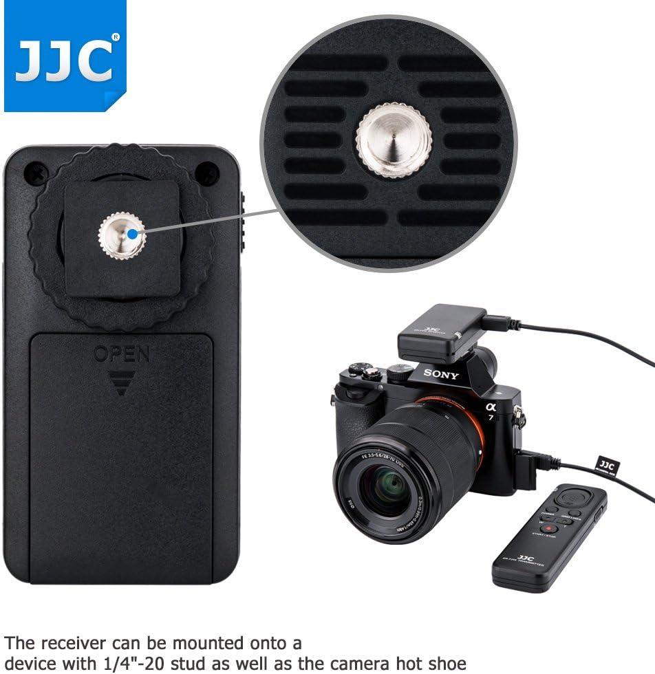 Up To 50% OFF JJC Wireless Shutter Remote Control for Sony ZV-1 A1 A7 IV III II A7RIV A7RIII A7SIII A7RII A7SII A9 II A6600 A6500 A6400 A6300 A6100 A6000 RX10 IV III RX100 VII VI VA V IV III Replac RMT-VP1K RM-VPR1