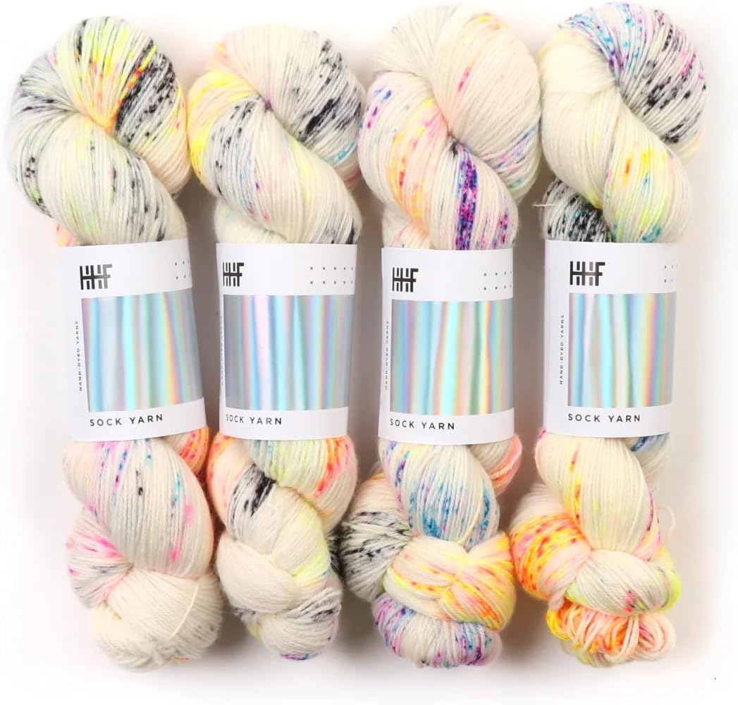 Sock Yarn - one Skein, 100g / 3.5 oz (Zephyr)