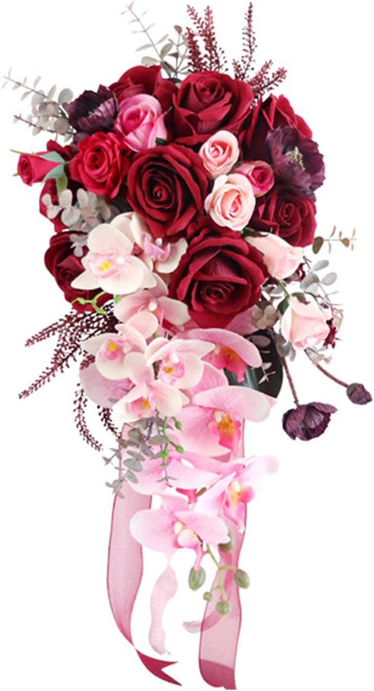 ウェディングブーケ コンボ フラワー センターピース 装飾 素晴らしいウェディングパーティー リアルなシルク