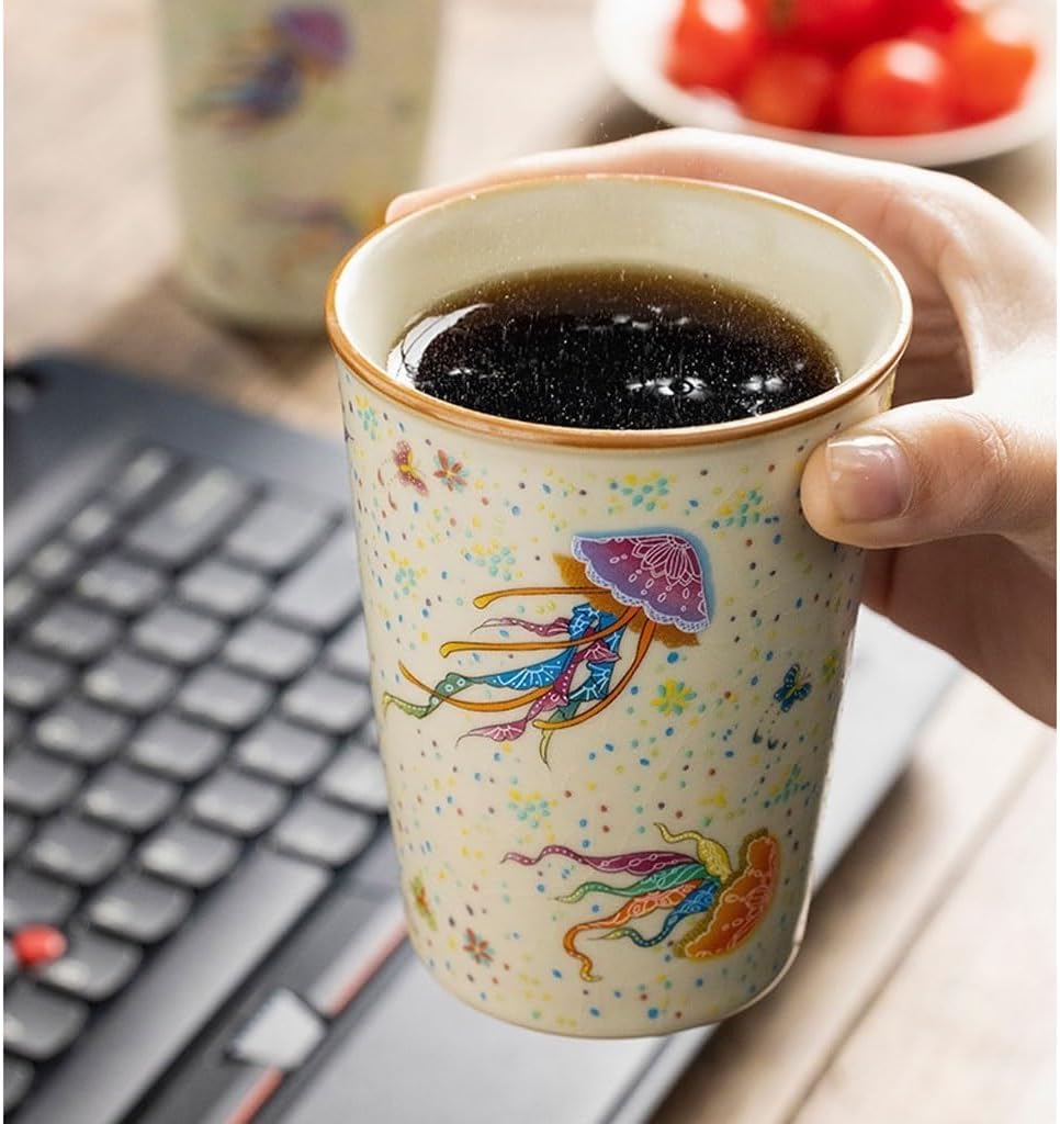 GSOUL Kungfu Tea cup Personal Large Capacity Host Cup Office Afternoon Tea Party Small Tea Cups