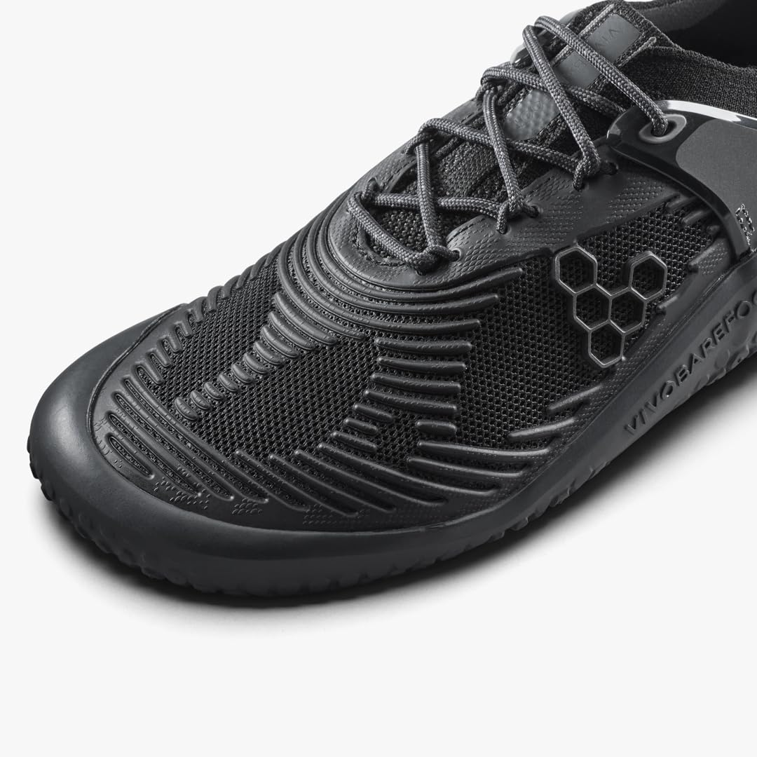 VIVOBAREFOOT Motus Strength II Mens Dark Olive (309648-04) Herren-Barefoot-Schuhe, dunkeloliv, geschnürt, atmungsaktiv, für den Outdoor-Einsatz, fürs Fitnessstudio, flexibel