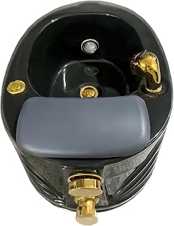 Heated Foot Spa with Bubble Jet Massage, Professional Pedicure Bath Pool with LED Indicator and Portable Design, Foot Bath for Deep Relaxation for Personal Care and Stress Relief Onyx