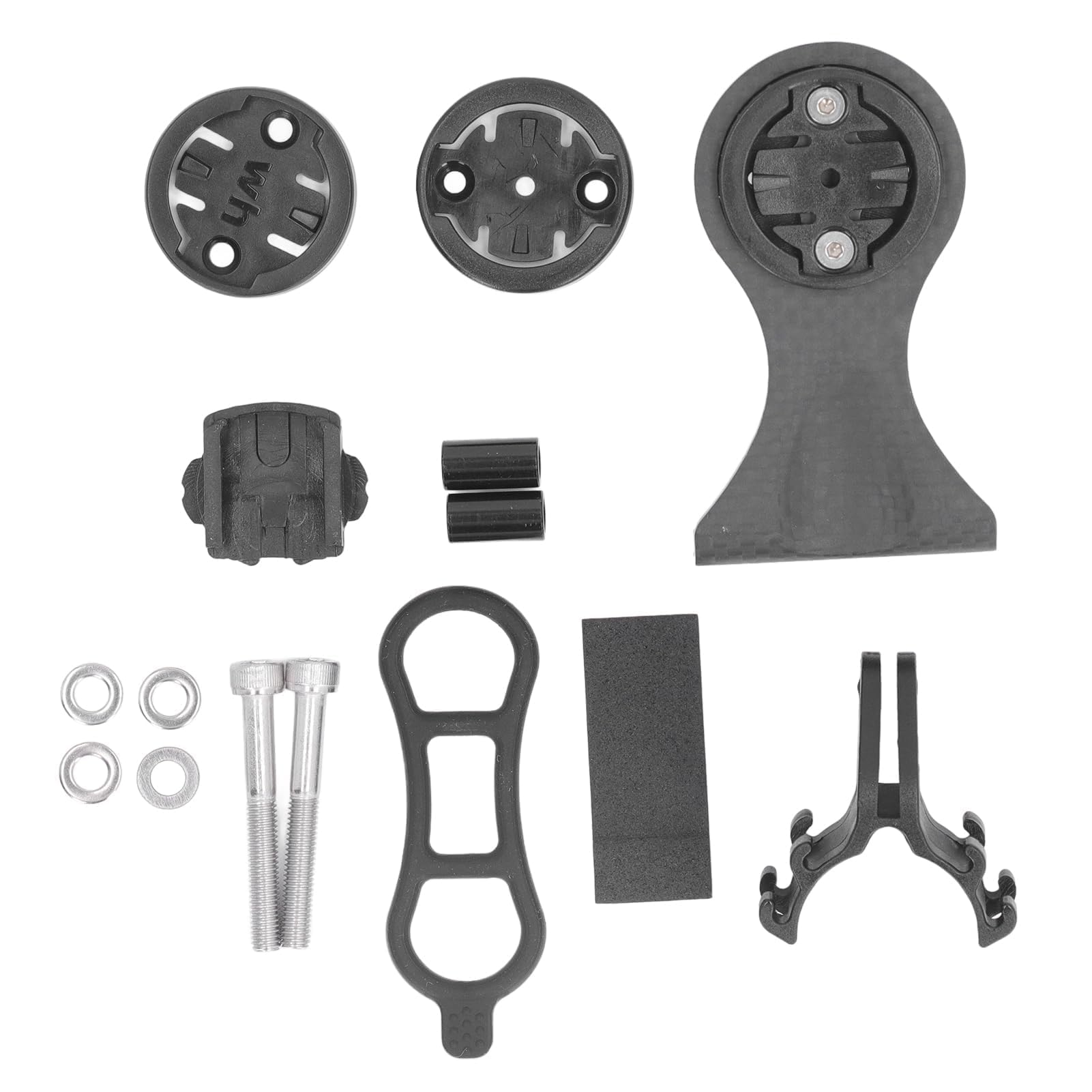 SUNGOOYUE Soporte para Ordenador de Bicicleta, GUB 693, Soporte para Manillar de Ordenador de Bicicleta de Fibra de Carbono para Garmin, Bryton