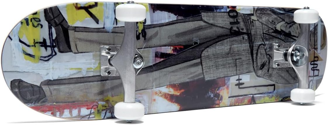 [CCS] Max Goldsmith Artist Series Skateboard Complete | Maple Wood | Professional Grade | Fully Assembled with Skate Tool & Stickers | Adults, Kids, Teens, Youth | Boys & Girls