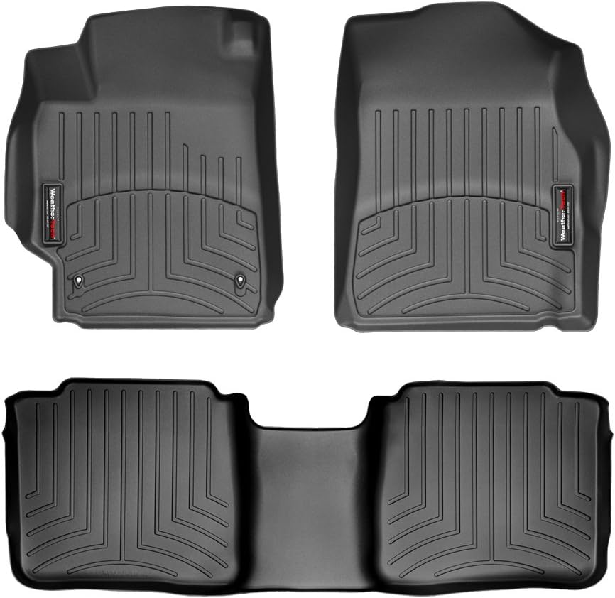 WeatherTech Custom Fit FloorLiners for Toyota Camry - 1st & 2nd Row (46084-1-2), Grey