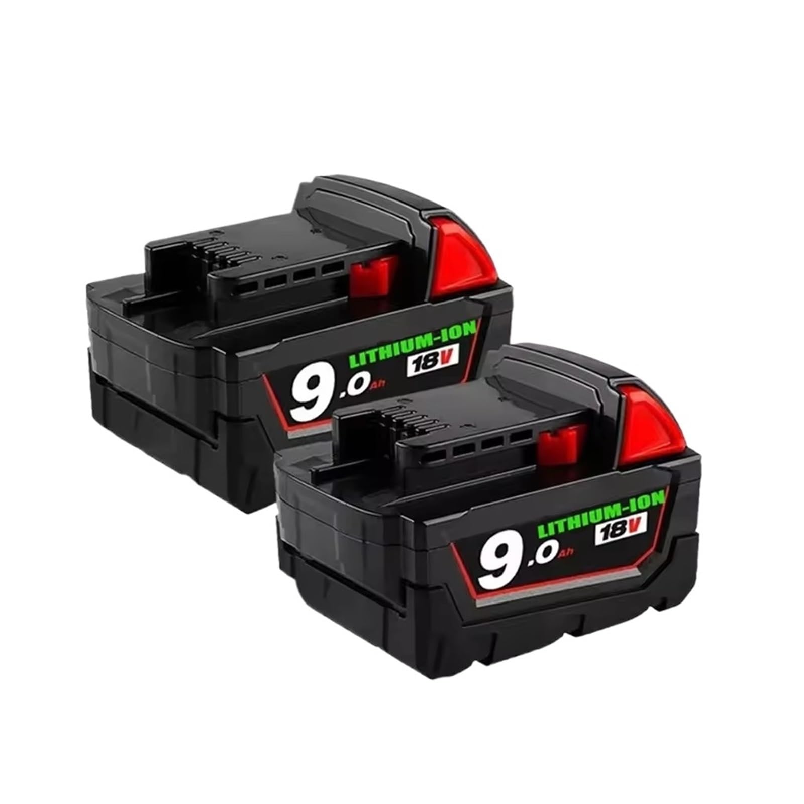 18V Kompatybilny z Milwaukee M18 M18B6 18V XC 12Ah 6Ah Akumulator litowo-jonowy 48-11-1860 /Ładowarka Akumulator wielokrotnego ładowania(VVT1)