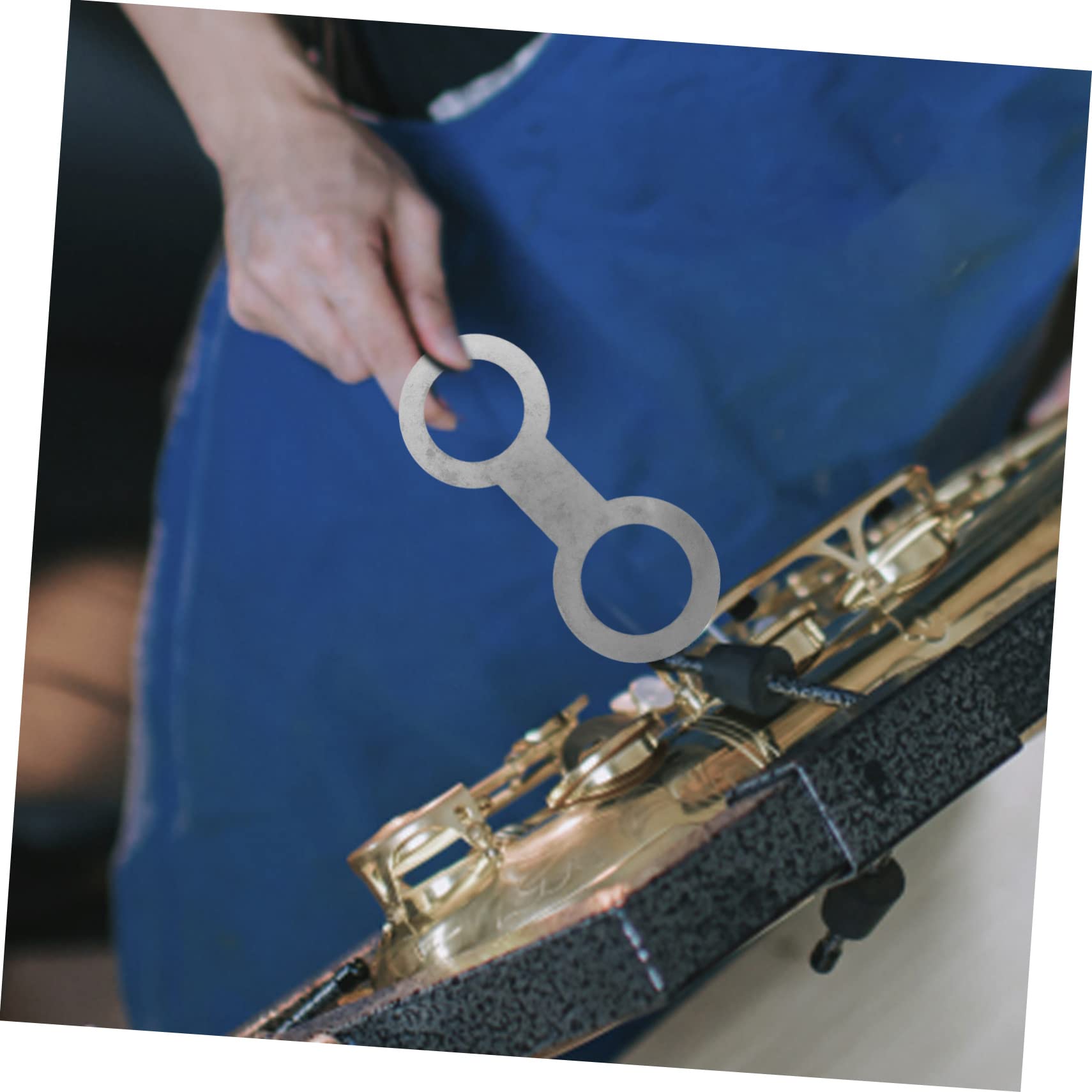 TOYANDONA Saxophon Mundstück Reparaturset Mit Werkzeugen Für Blasinstrumente Klarinetten Und Saxophone Robust Und Langlebig Praktisch Für Heimgebrauch