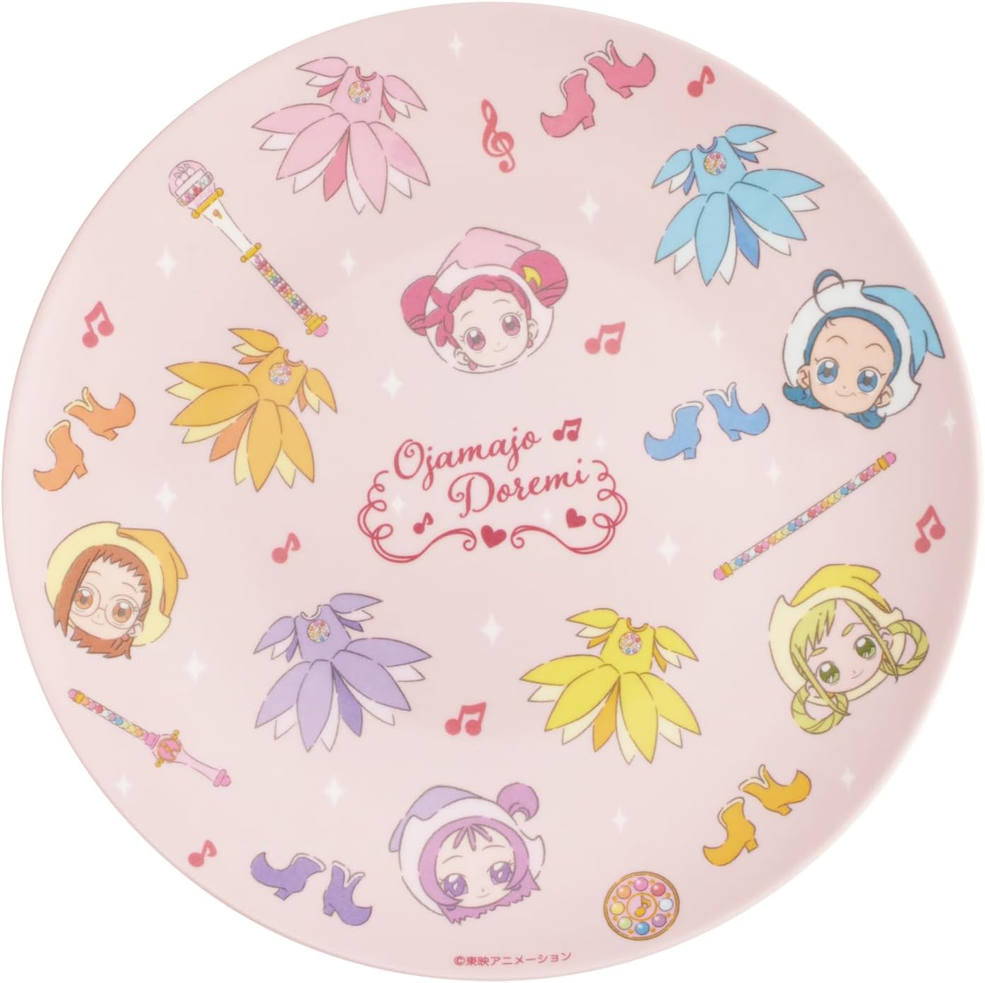 Skater MPL20P-A Melamine Plate, 7.9 inches (20 cm), Plate, Oja Kotomi