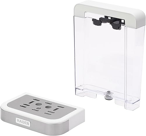 Miniatura 7 de Máquina de café espresso HADEN Barista Brew, máquina de espresso de acero inoxidable con espumador de leche y función de vaporizador y tanque