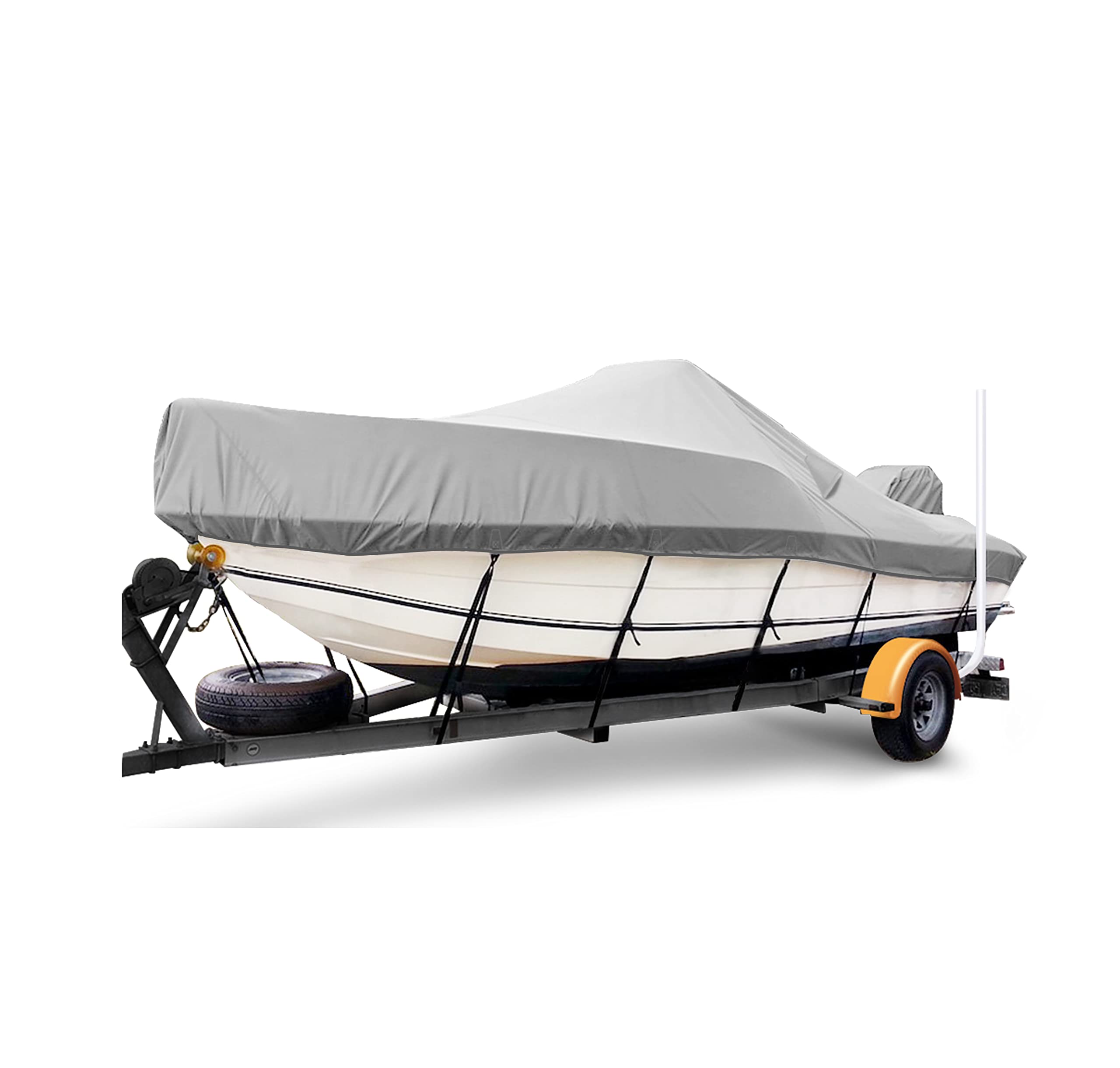 【すべて】 YimSting Center Console Boat Cover 1719 ft， Upgraded 900D Heavy