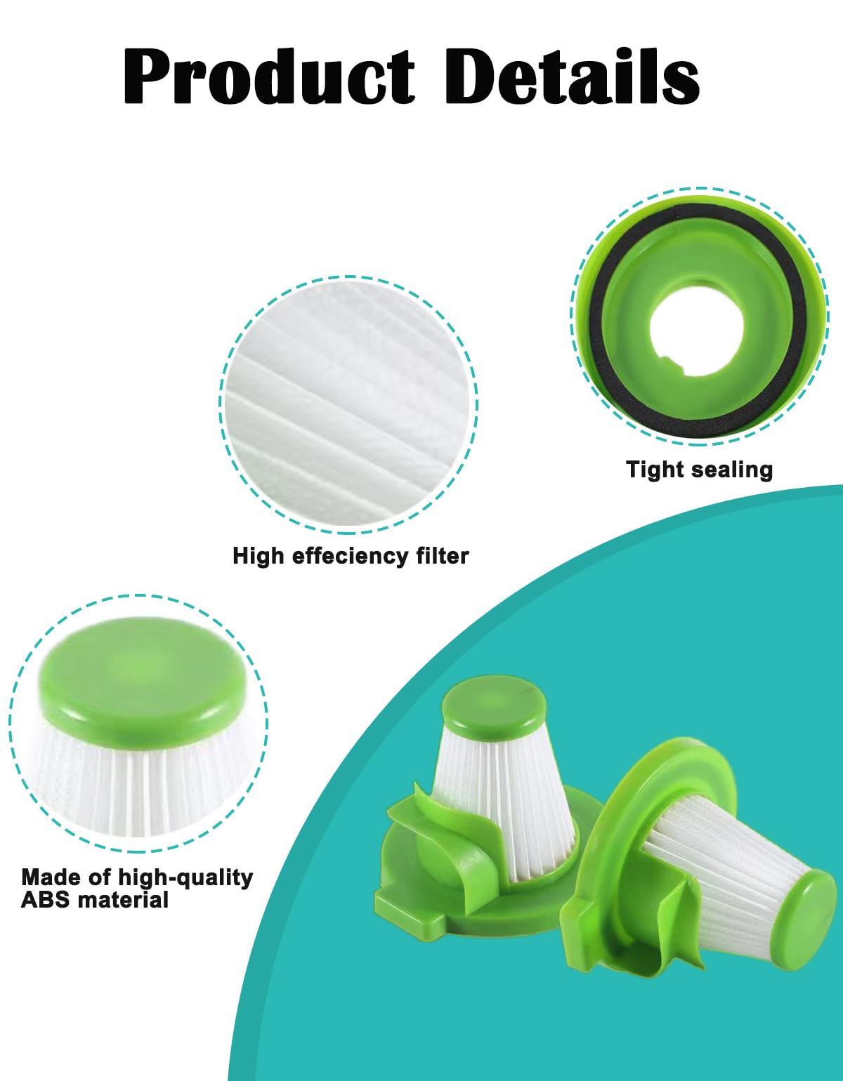 Amazon.com - 2 Pack Replacement Filters Compatiable with Ionvac
