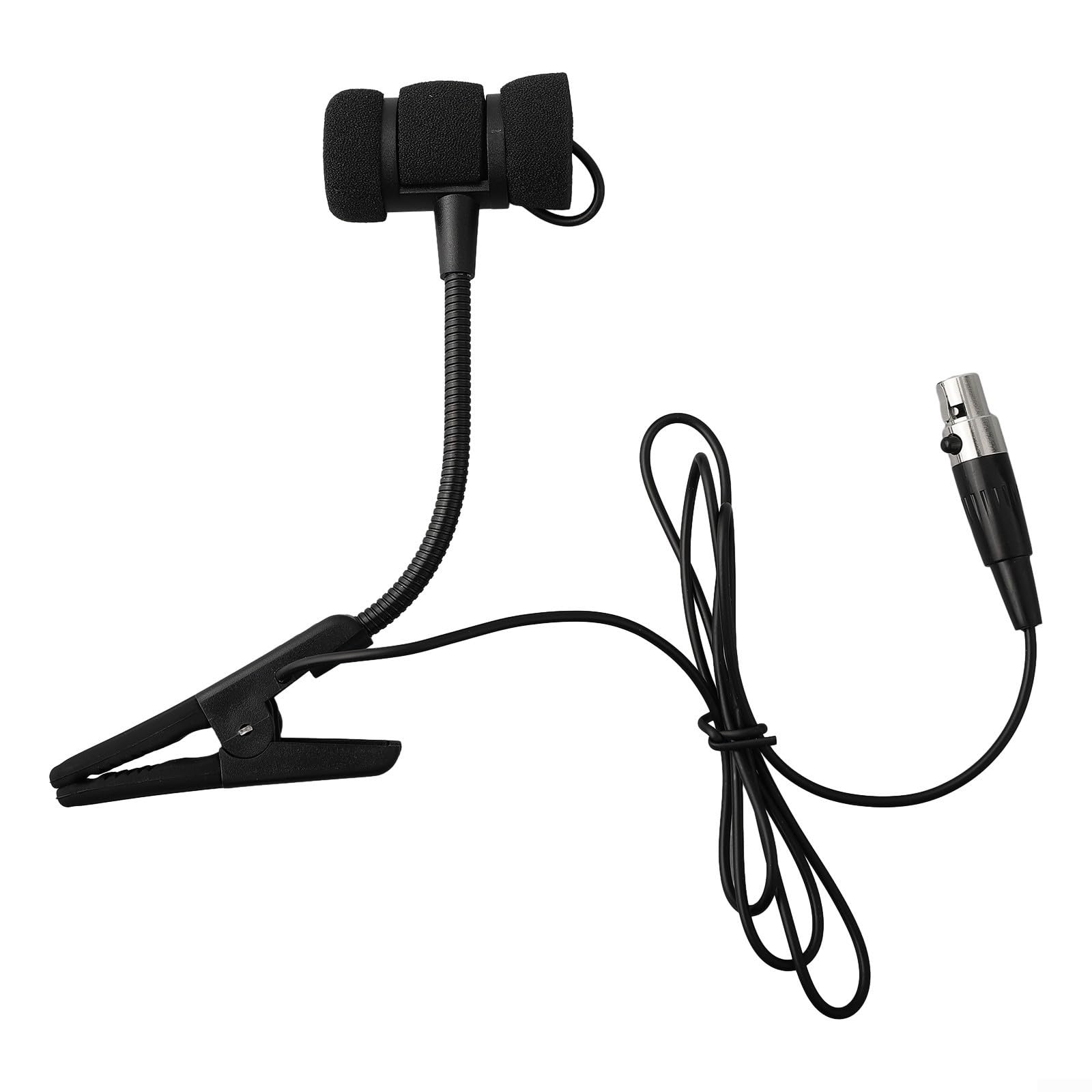 Saksofon mikrofon 4-pinowy kabel Clip-On Design (A)