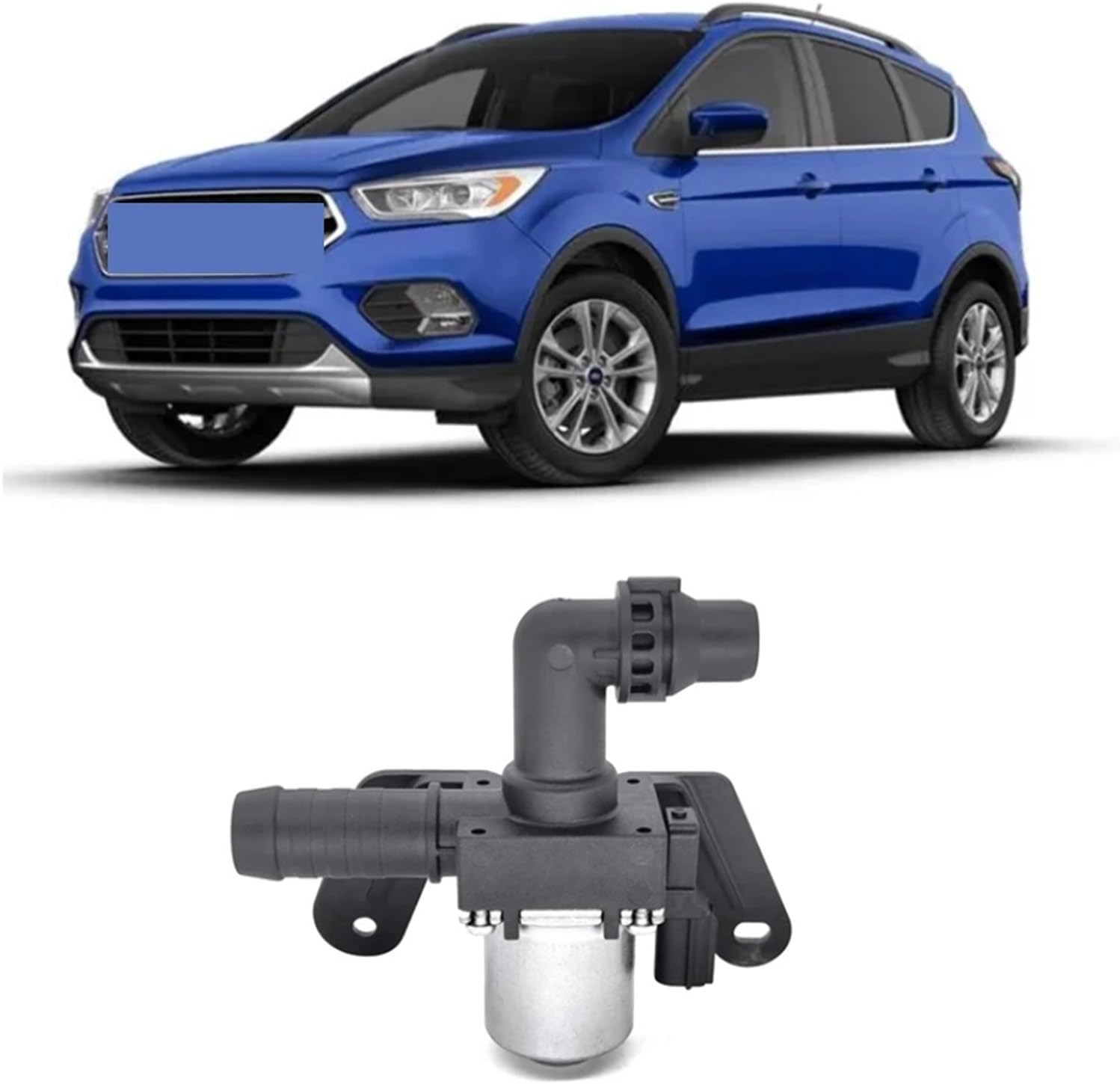 Heater Water Control Valve Compatible With Escape 2013-2018 CV61-18495-TB,CV61-18495-TC,CV6Z-18495-A,CV6Z-18495-C,CV6Z-18495-D