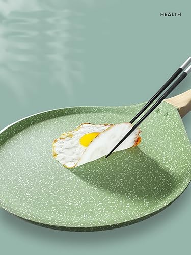 Miniatura 4 de Sartén antiadherente antiadherente de doble cara, revestimiento de granito suizo, sartén plana para panqueques, sartén plana Tawa, plancha Tawa,