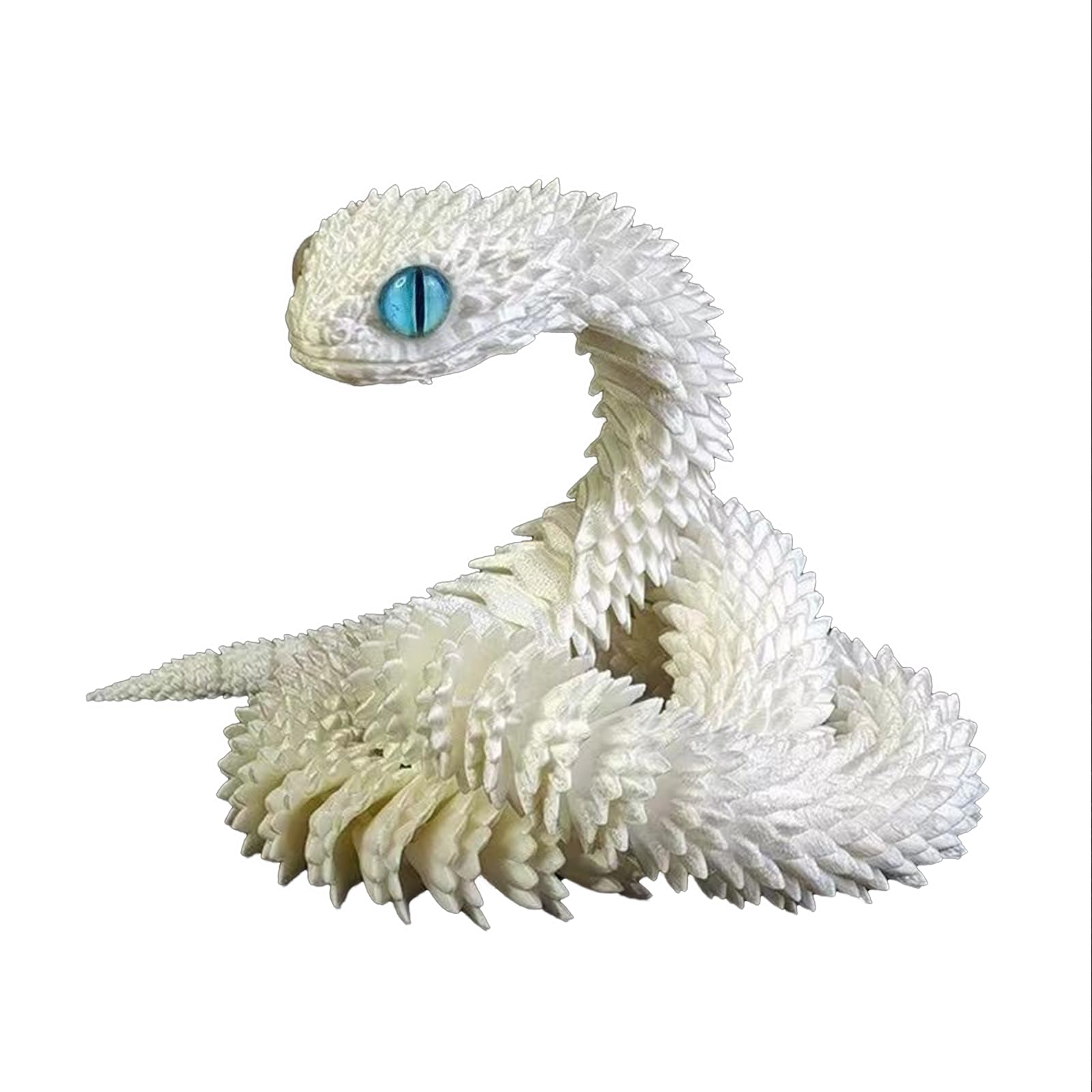 へびのめ Amazon | wowjimi 蛇 おもちゃ 3Dプリントへび年 ヘビ匹 関節可動