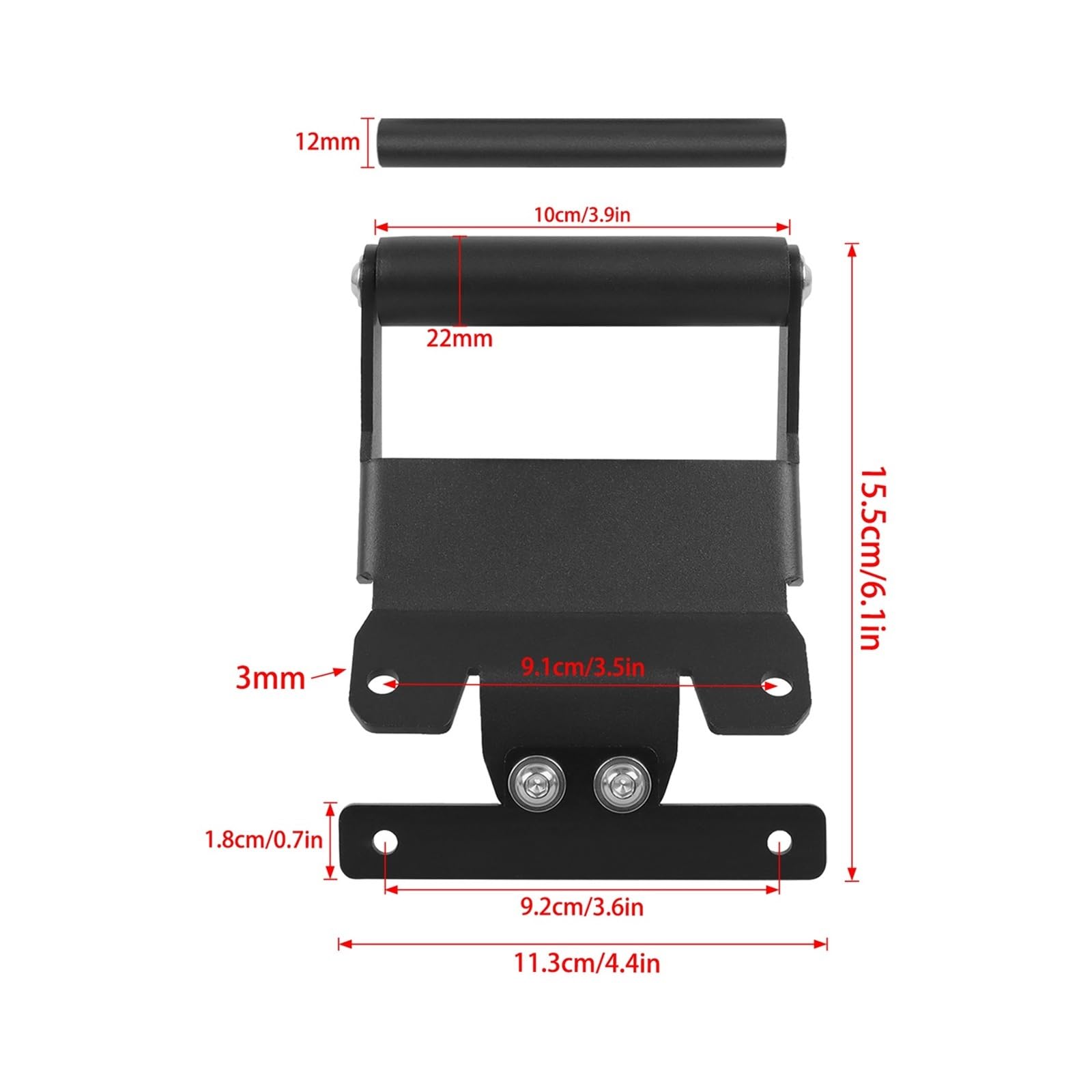 Per VOGE Per Valico Per 900 DSX Per DSX900 Per Per DS900X 12mm/22mm Accessori Per Staffa Navigazione Per Telefono GPS Supporto Navigatore GPS Moto