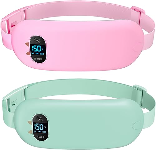 FSA HSA - Almohadilla térmica portátil elegible para calambres, almohadilla eléctrica inalámbrica de calentamiento rápido para aliviar el dolor de