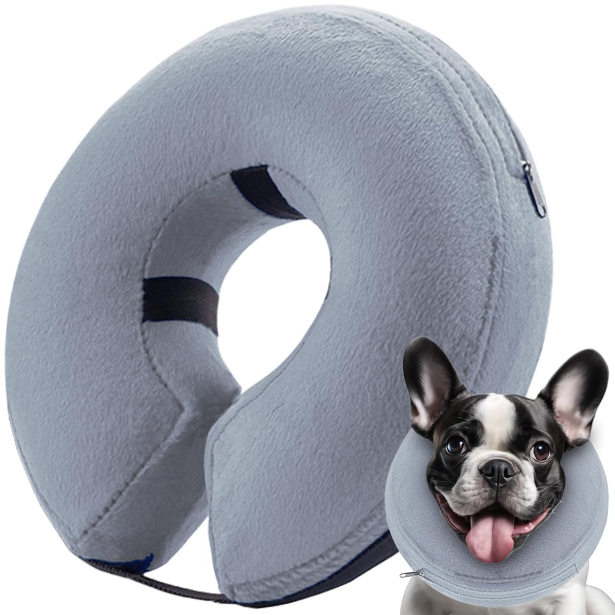 infisu Inflatable Dog Cone Collar