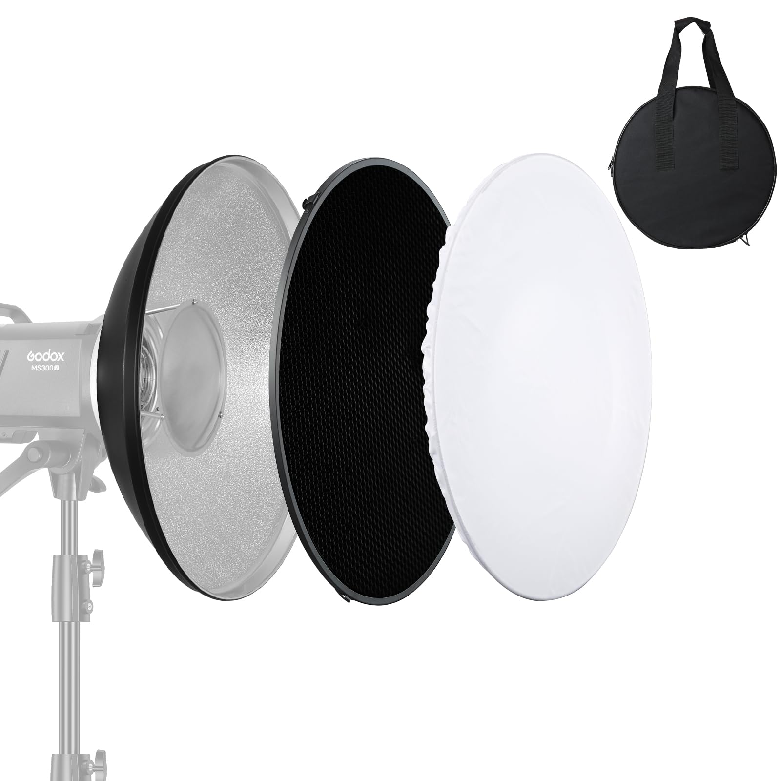 Amazon.com : Soonpho 16 inch/42cm Standard Reflector Beauty Dish
