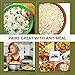 Himalayan Chef Basmati Rice,Extra Long Grain Rice Fluffy Quick Cooking Aromatic - 10 lbs.(Packaging May Vary)