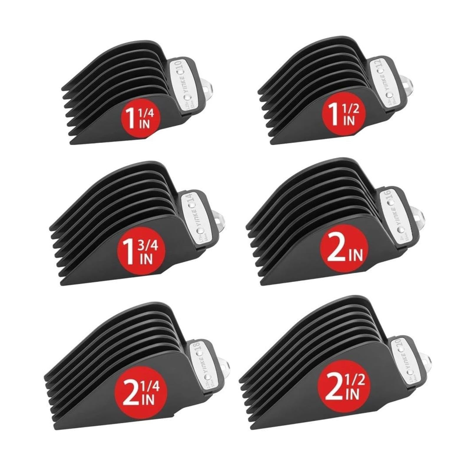 Clipper Guards, Kompatibel Mit Wahl, 6 Größen Metallclip