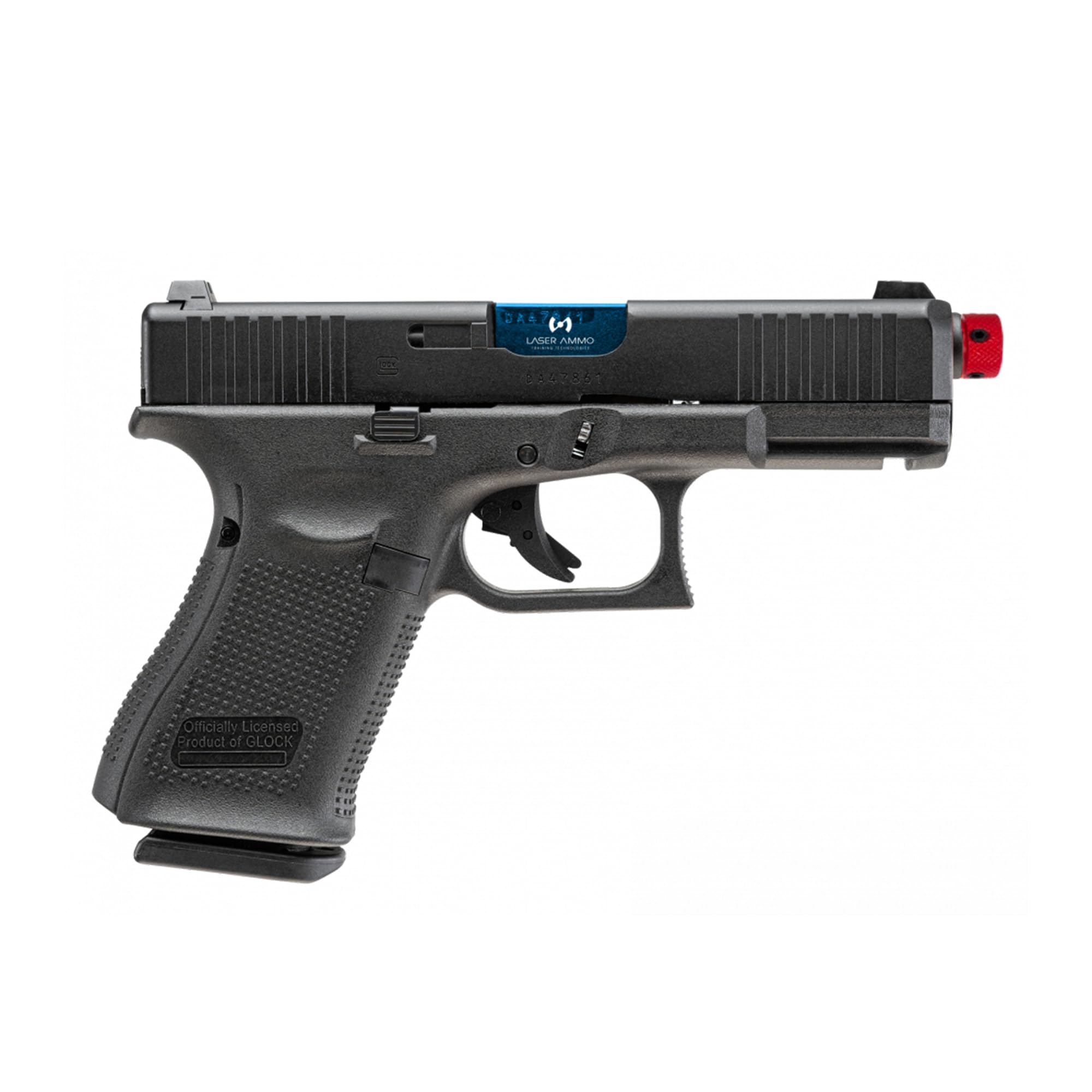 Laser Ammo G17 G19 Recoil Enabled SureStrike Training Laser Device (Class I, 3.5mW) for use with Training Targets and Systems