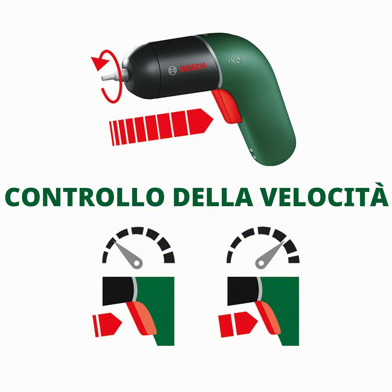 Bosch DIY Tools Avvitatore elettrico IXO Vino Set 6a generazione, verde, con attacco apribottiglia di vino, ricaricabile con cavo micro USB, CONTROLLO VELOCITÀ variabile, in scatola di legno diqualità