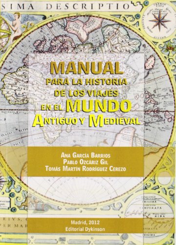 Portada de Manual para la historia de los viajes en el mundo antiguo y medieval