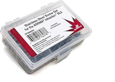 Dynamite Stainless Steel Screw Set ARRMA Infraction BLX DYNH2054 Electric Car/Truck Option Parts