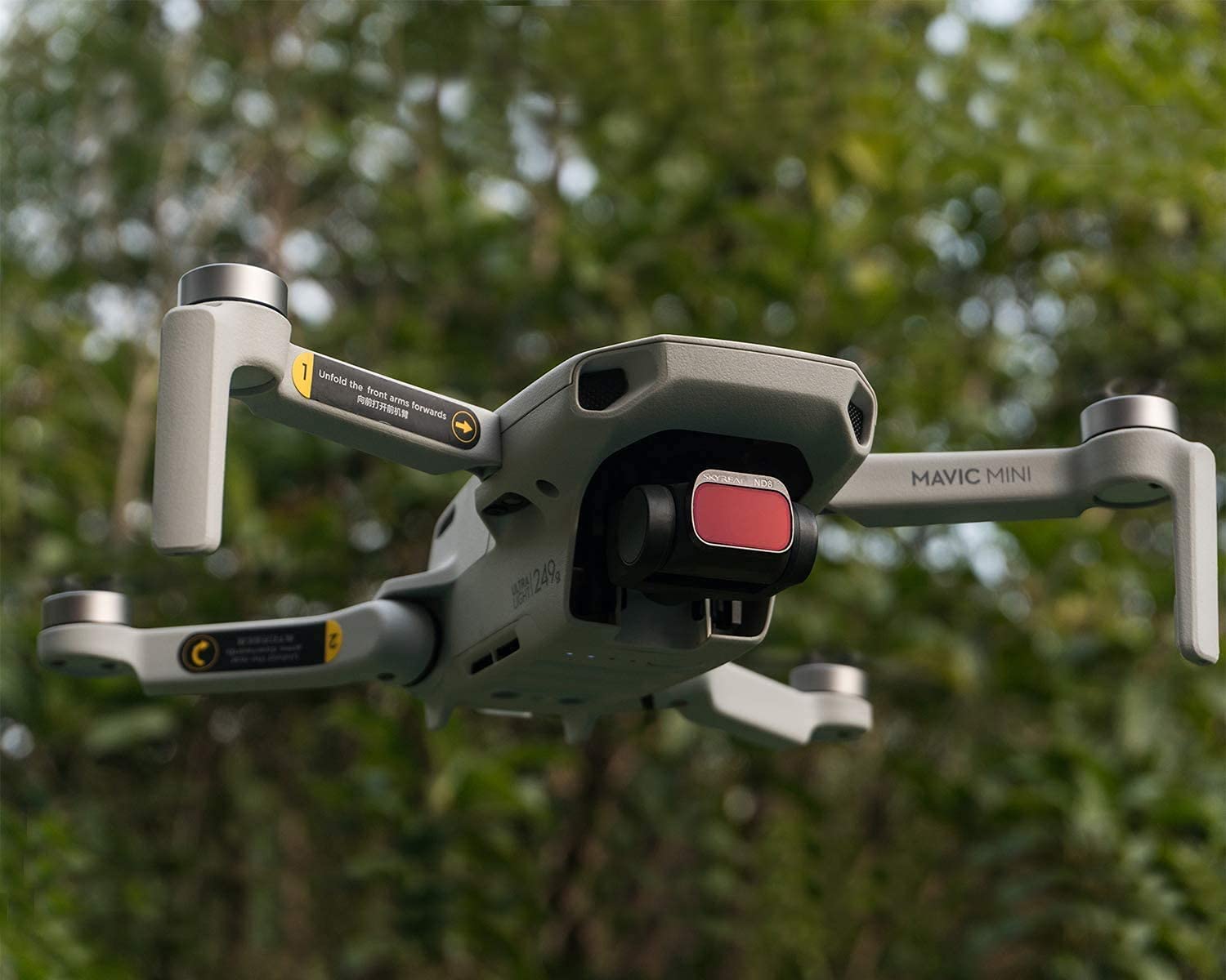 Skyreat Mini 4K Mini 2 Camera ND Filtro para DJI Mini 4K/Mini 2 / Mavic Mini/Mini SE Drone Accesorios 4 Piezas (ND8 ND16 ND32 ND64)..